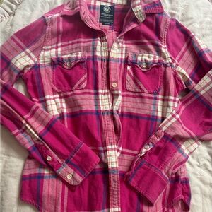 AE Pink flannel medium